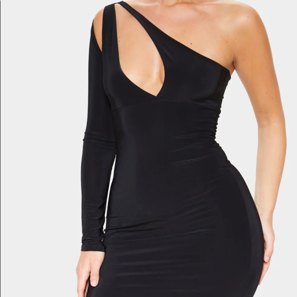 PRETTYLITTLETHING slinky bodycon dress size 10